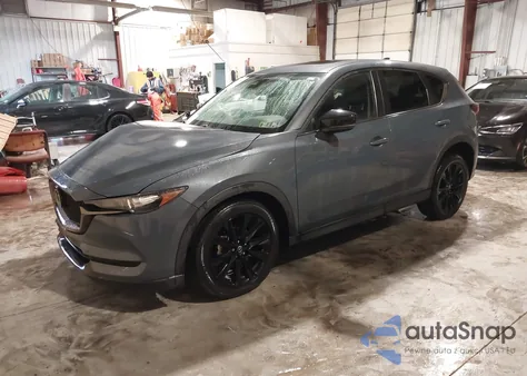 2021 Mazda Cx-5 Carbon Edition из США, поврежденный, VIN JM3KFBCMXM0346488
